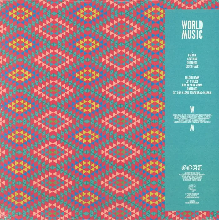Обратная сторона обложки — GOAT — World Music