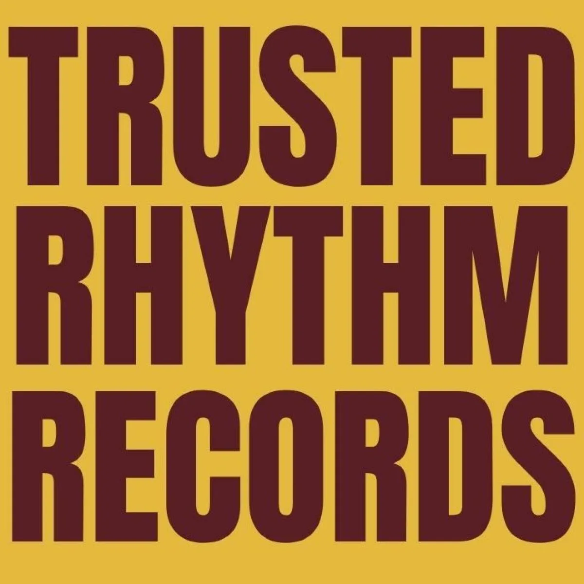 Front cover — Various — Trusted Rhythm Vol 1