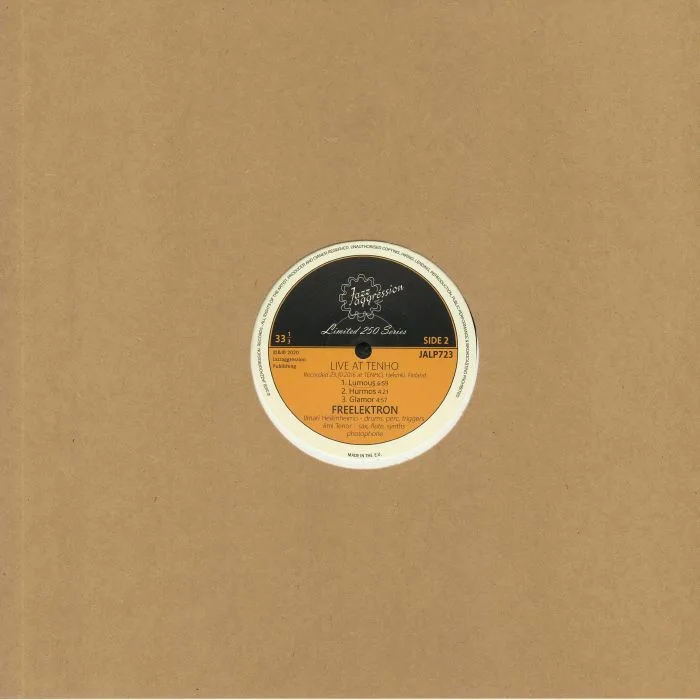 Back cover — FREELEKTRON — Live At Tenho