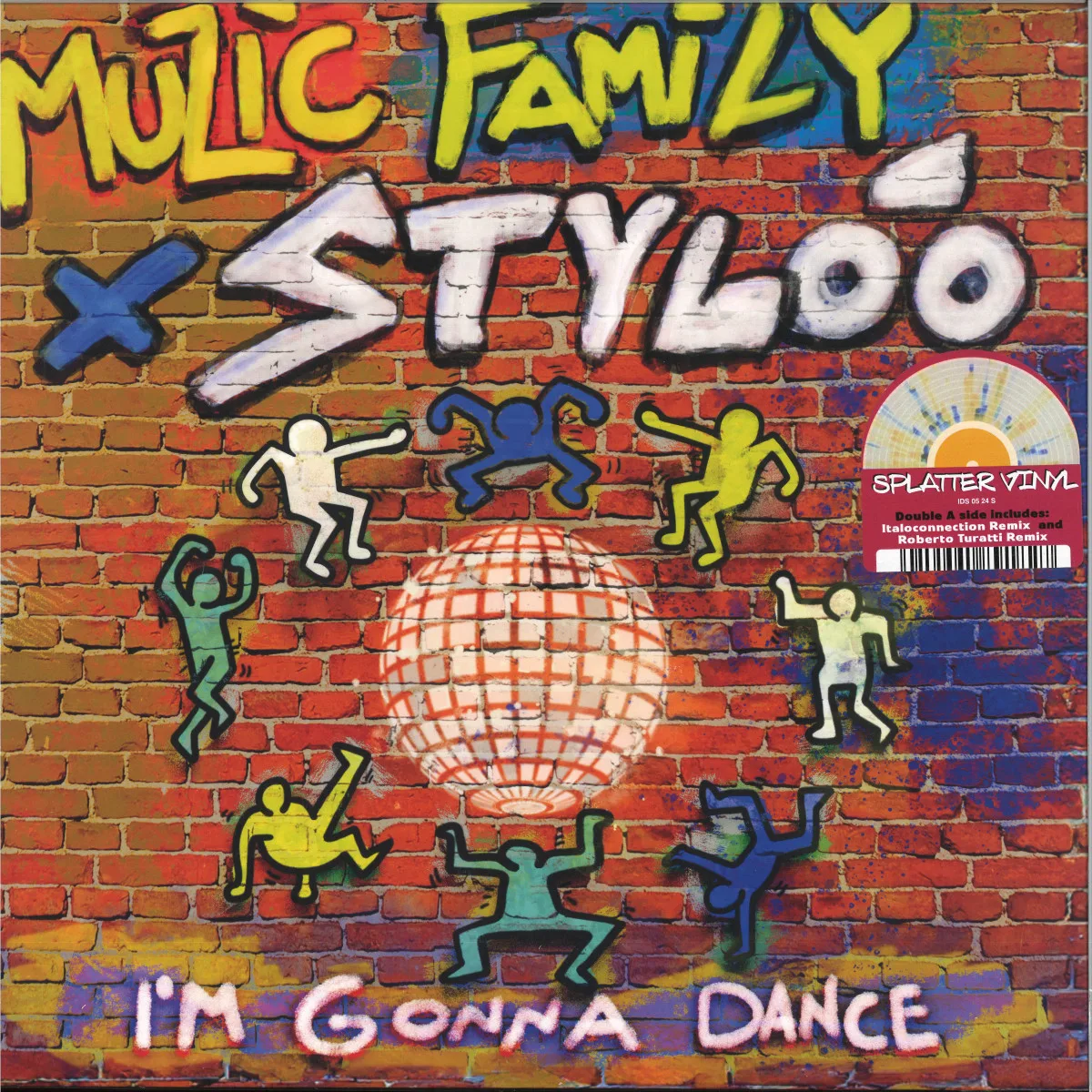 Обратная сторона обложки — Muzic Family X Stylòo — I’m Gonna Dance