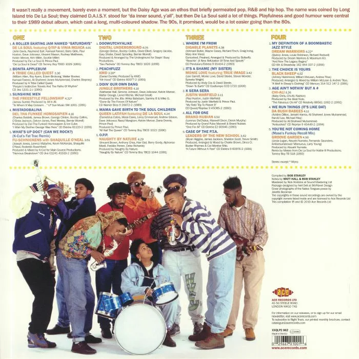 Back cover — VARIOUS — The Daisy Age