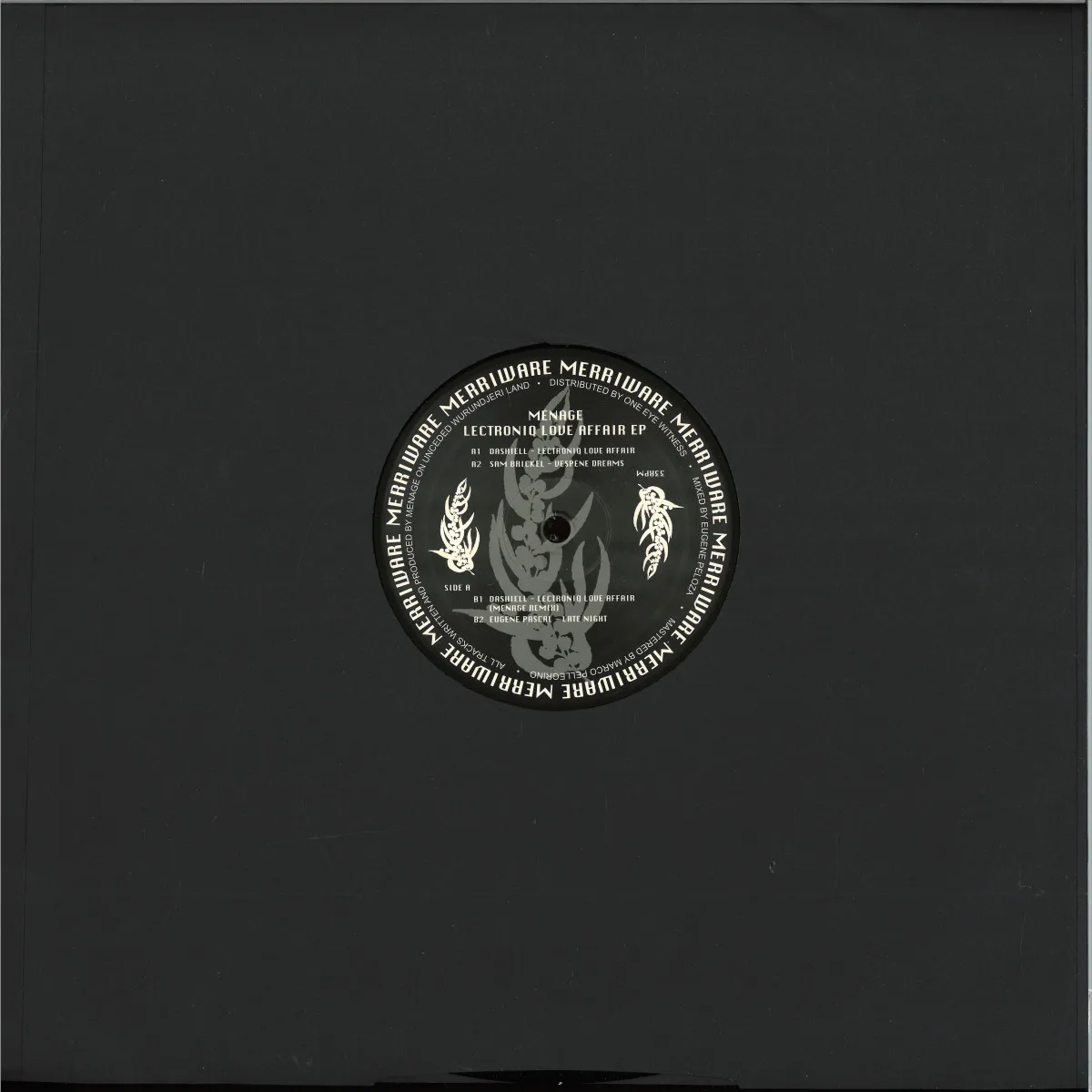 Back cover — Ménage — Lectroniq Love Affair