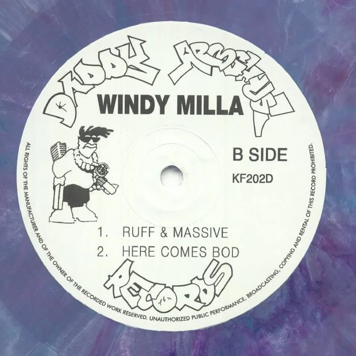 Обратная сторона обложки — WINDY MILLA aka NOOKIE — Lost In The Junction (reissue)