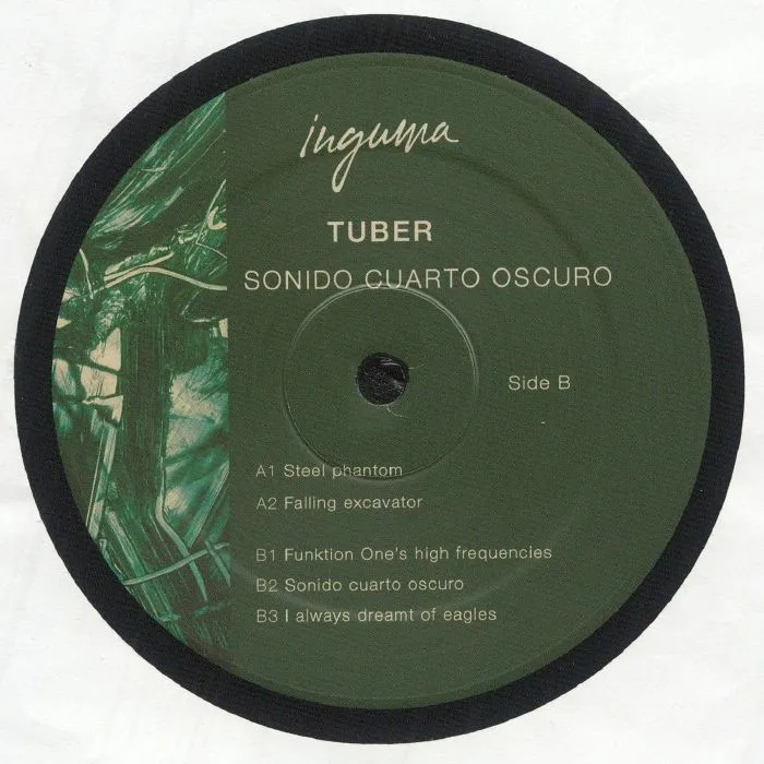 Обратная сторона обложки — TUBER — Sonido Cuarto Oscuro