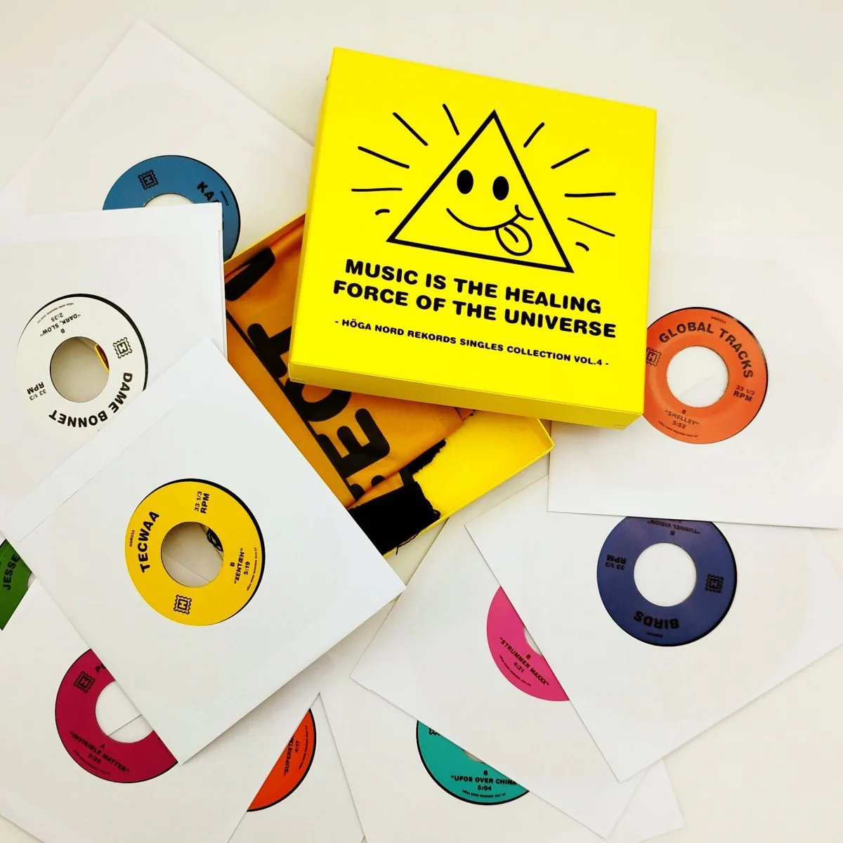 Various — Music Is The Healing Force Of The Universe - Höga Nord Rekords Singles Collection Vol.4