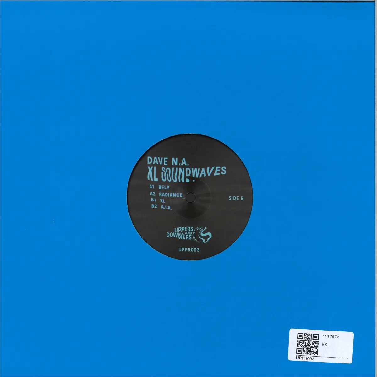 Back cover — Dave N.a. — XL Soundwaves