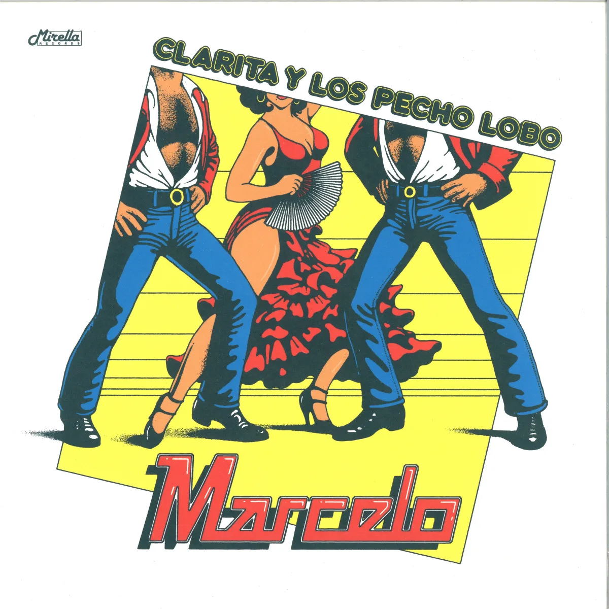 Front cover — Clarita Y Los Pecho Lobo — MARCELO EP