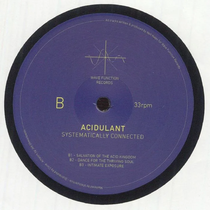 Back cover — ACIDULANT — Systematically Connected