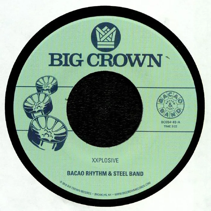 Лицевая сторона обложки — BACAO RHYTHM & STEEL BAND — Xxplosive