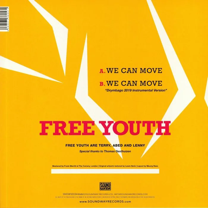 Обратная сторона обложки — FREE YOUTH — We Can Move
