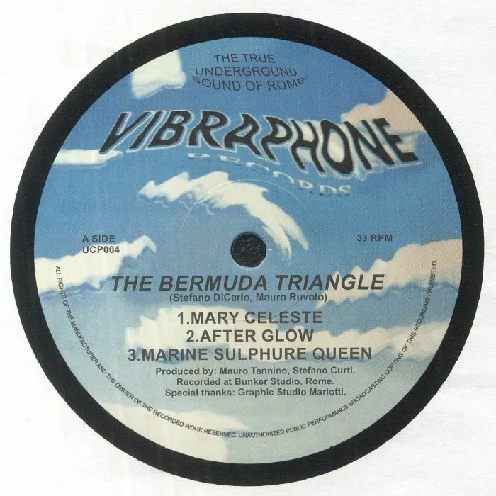 Front cover — The BERMUDA TRIANGLE — The Bermuda Triangle (remastered)