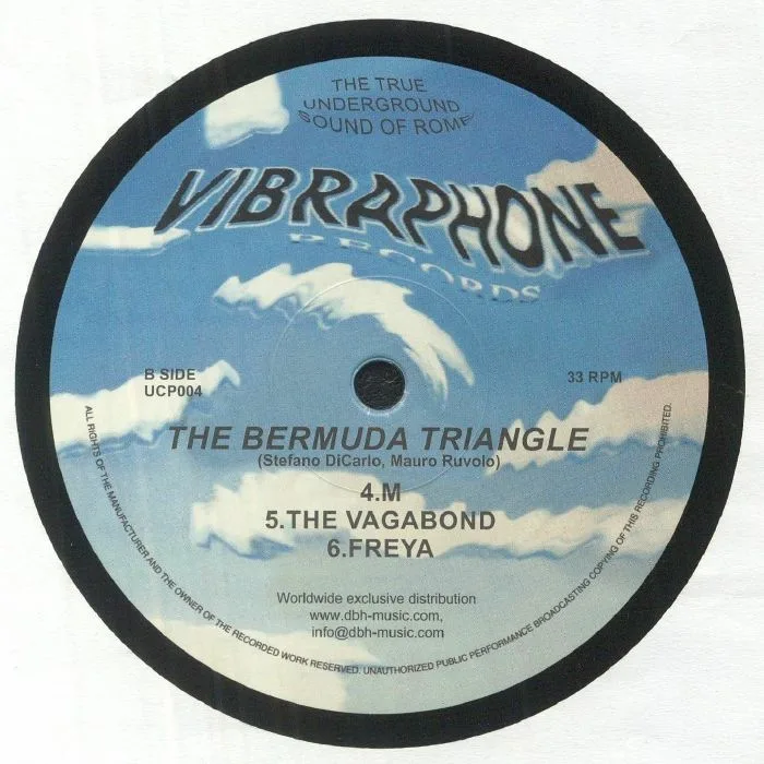 Back cover — The BERMUDA TRIANGLE — The Bermuda Triangle (remastered)