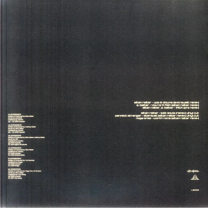 Back cover — Eitan REITER — 20: Part 2