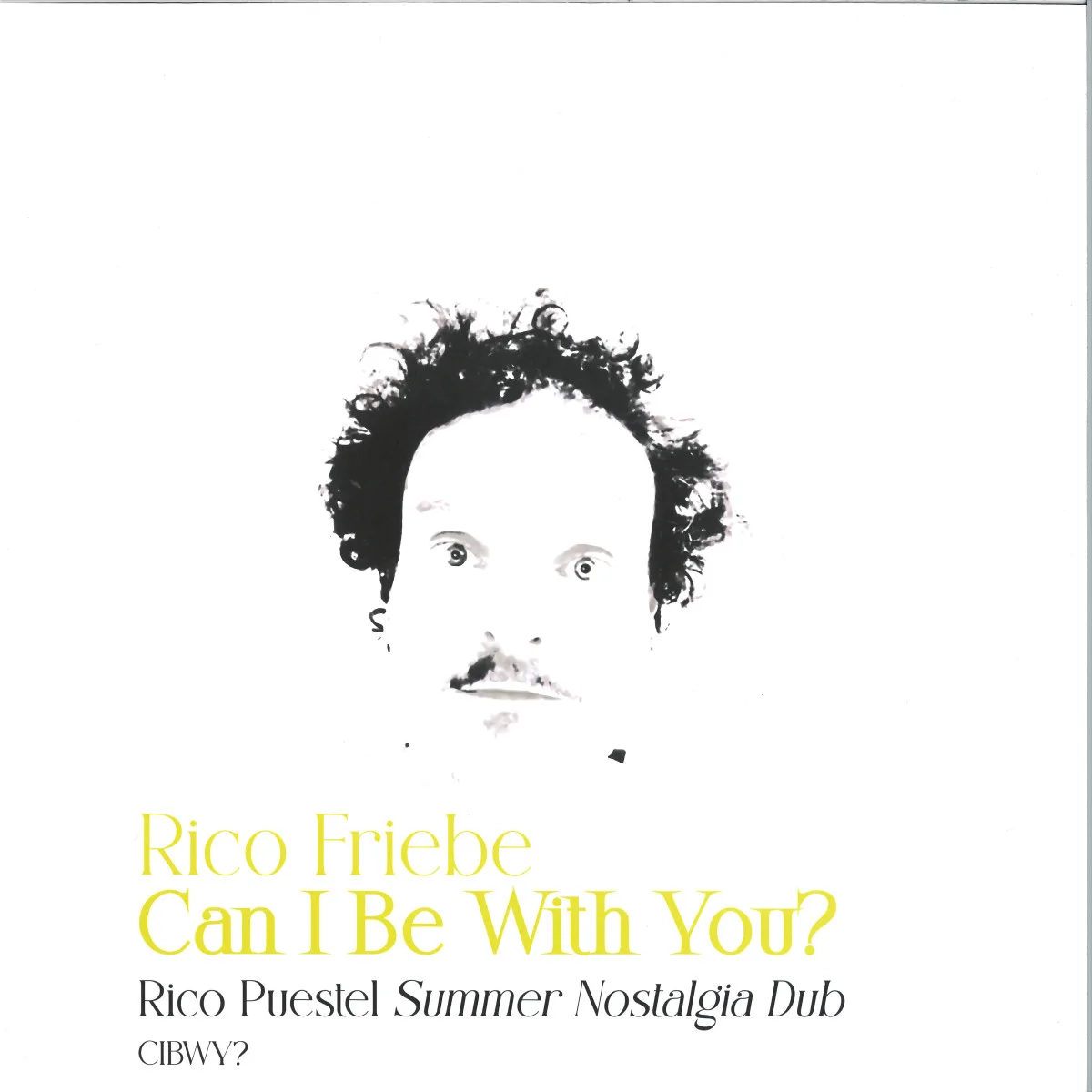 Back cover — Rico Friebe — Can I Be With You?