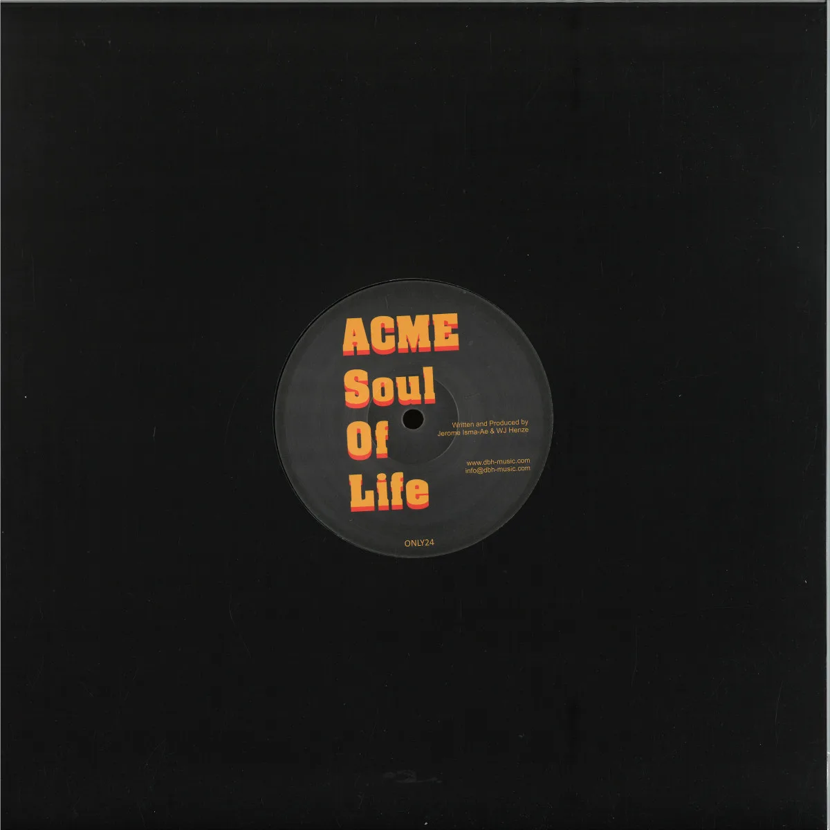 Обратная сторона обложки — Acme — Soul Of Life