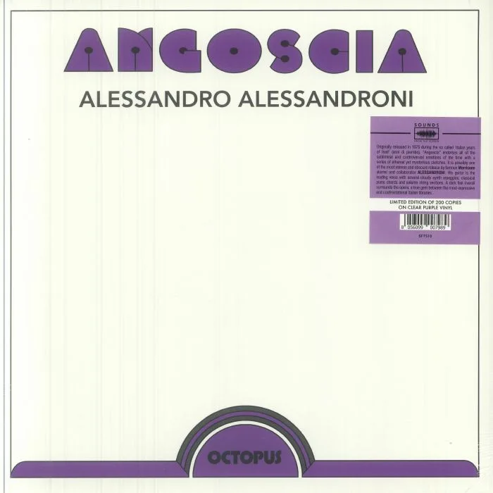 Alessandro ALESSANDRONI — Angoscia (reissue)
