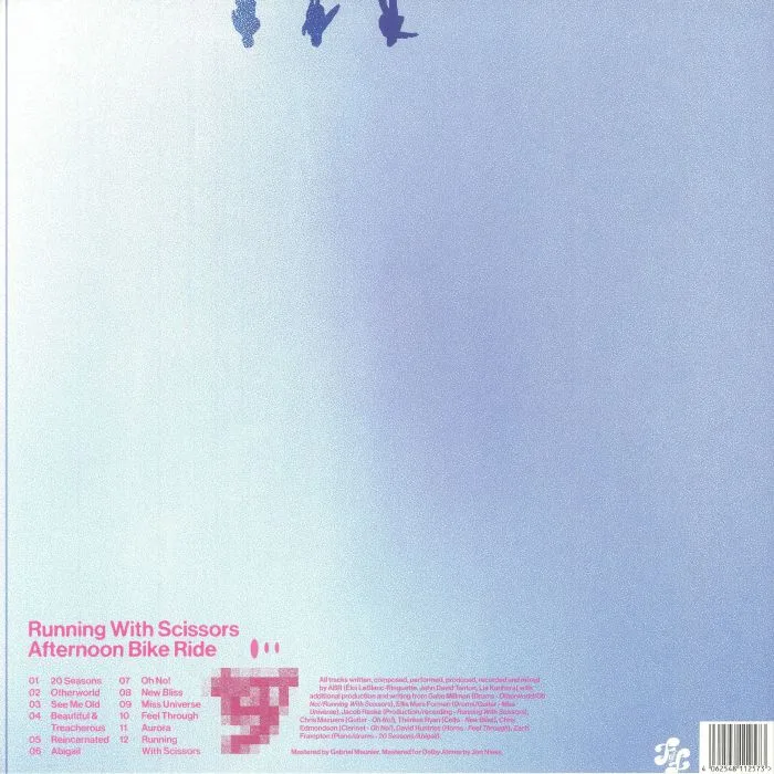 Back cover — AFTERNOON BIKE RIDE — Running With Scissors