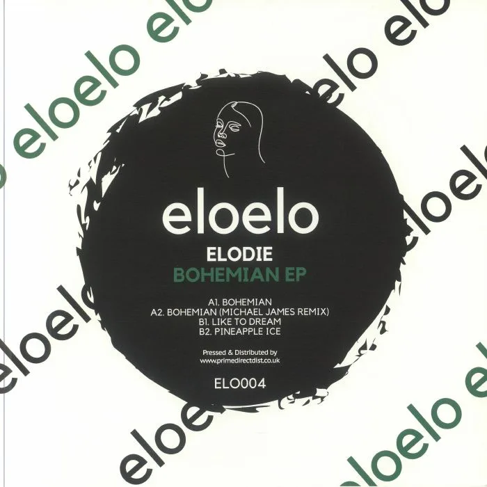 Back cover — ELODIE — Bohemian EP