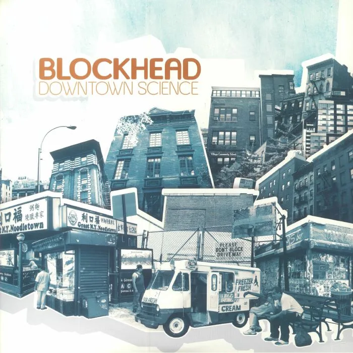 Front cover — BLOCKHEAD — Downtown Science (reissue)