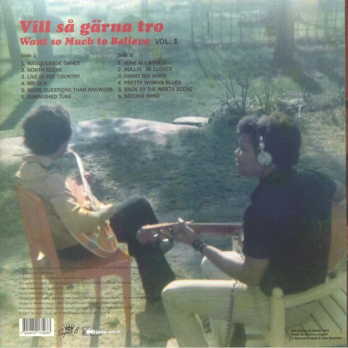 Back cover — VARIOUS — Vill Sa Garna Tro: Want So Much To Believe Vol 1 (Soundtrack)