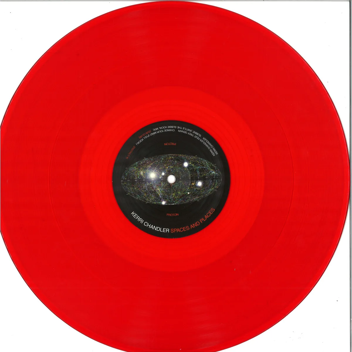 Front cover — Kerri Chandler — Spaces and Places: Album Sampler 2 LP (2x12")