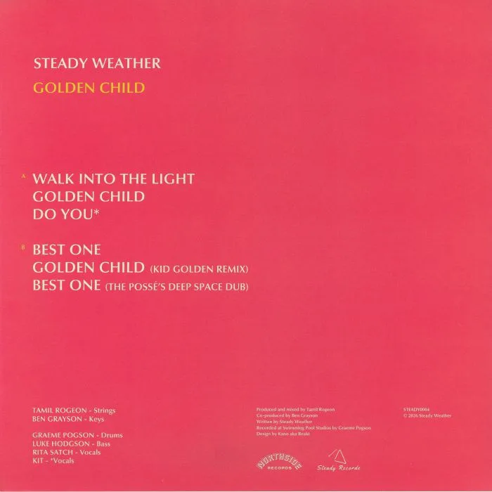Обратная сторона обложки — STEADY WEATHER — Golden Child