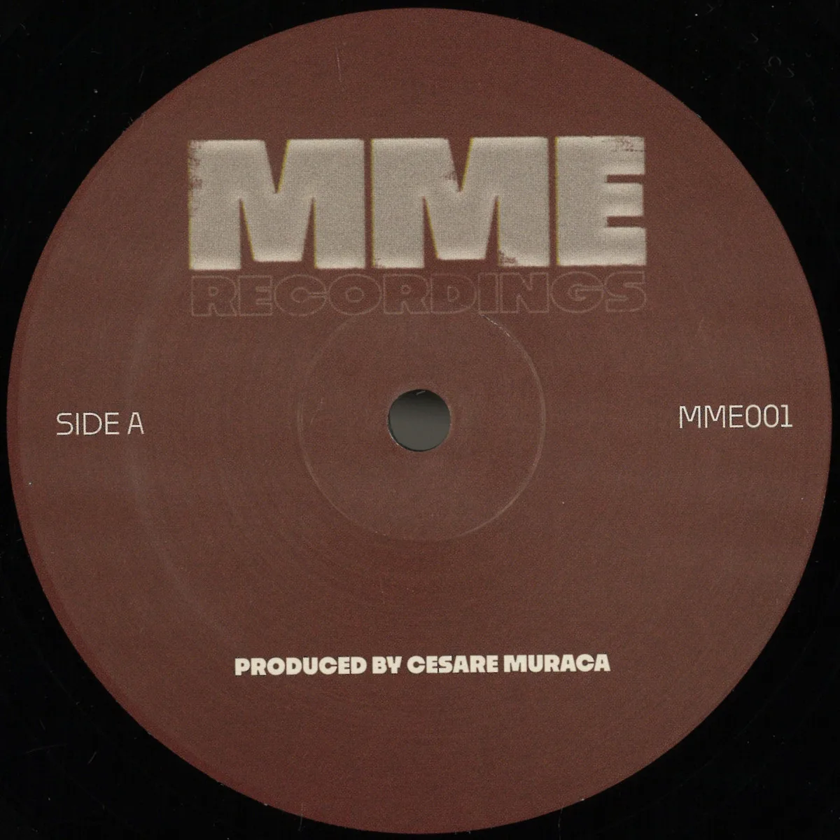Front cover — Cesare Muraca — Space Message EP