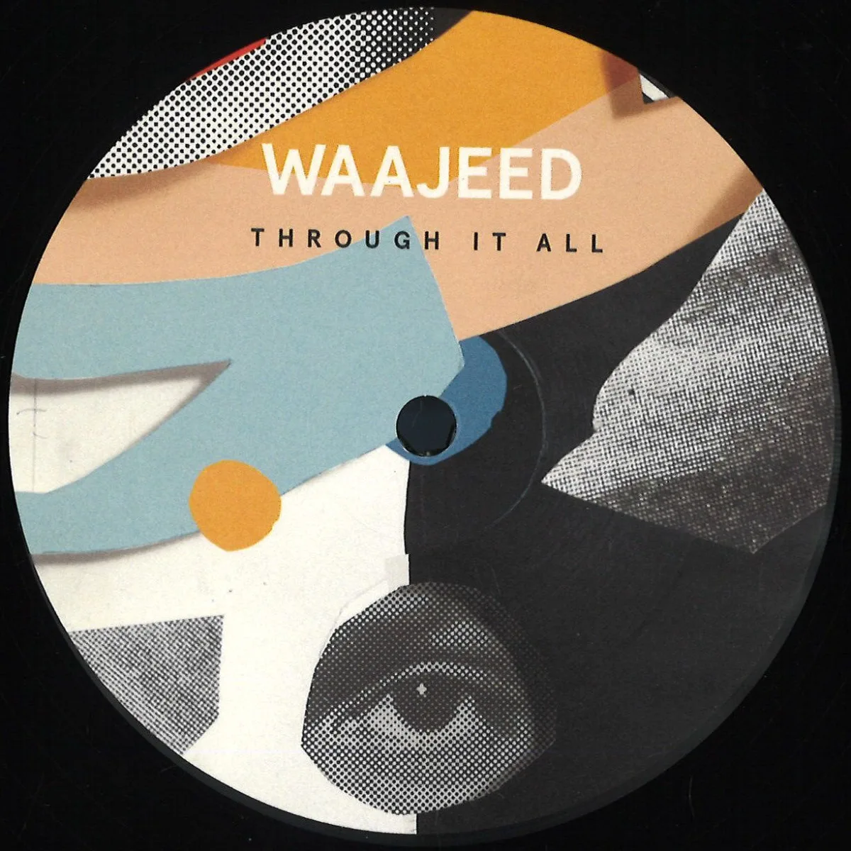 Лицевая сторона обложки — Waajeed — Through It All EP