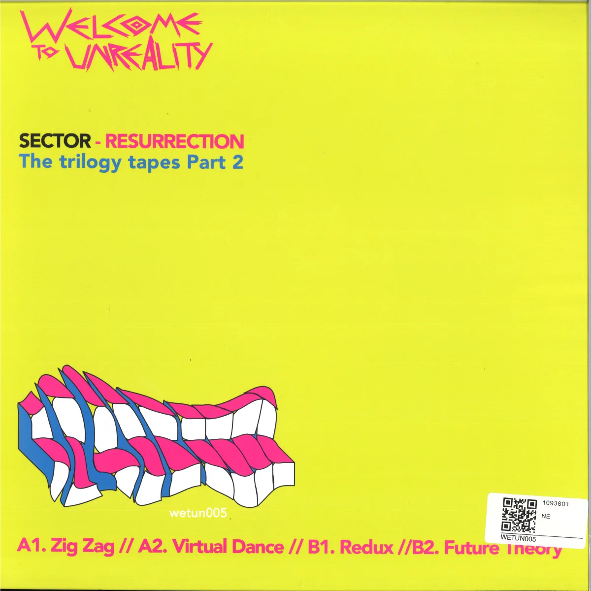 Back cover — Sector — Resurrection - The Trilogy Tapes PT2