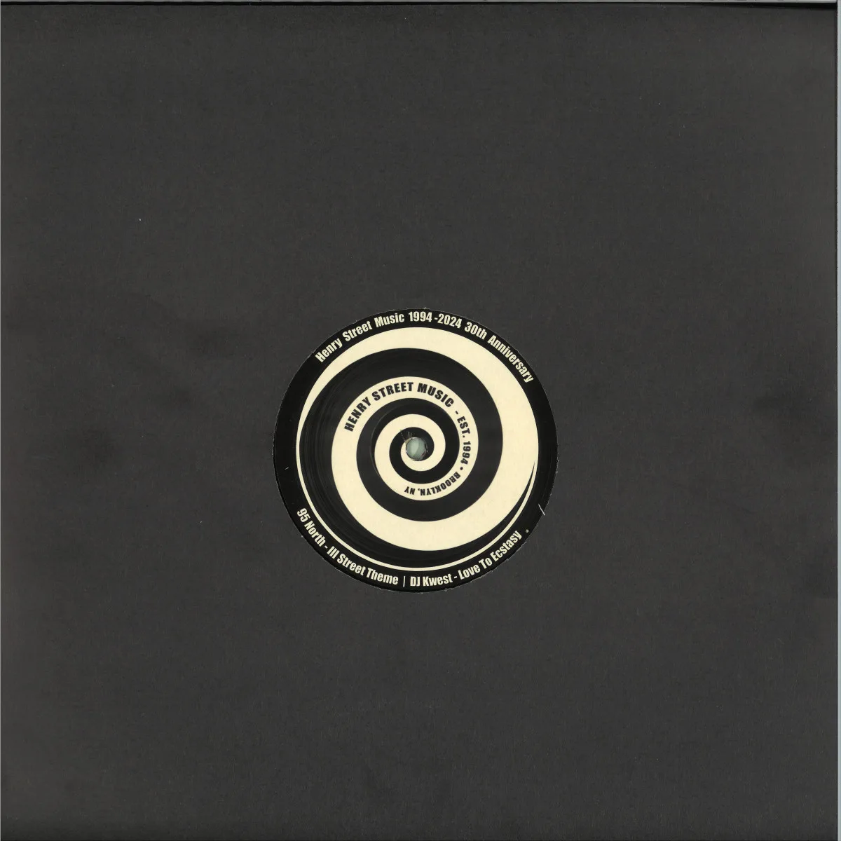 Back cover — Various — Henry Street Music 1994-2024 - 30th Anniversary 2x12"