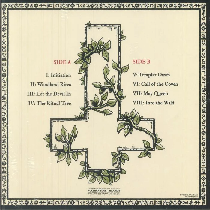 Back cover — GREEN LUNG — Woodland Rites