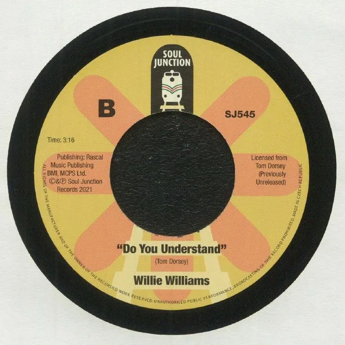 Back cover — Willie WILLIAMS — Give It All I Got