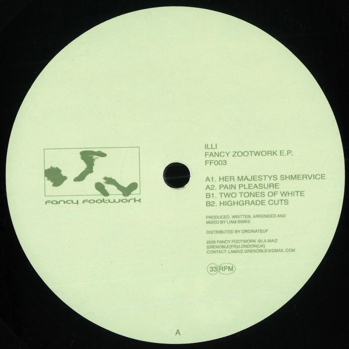 Front cover — Illi — Fancy Zootwork