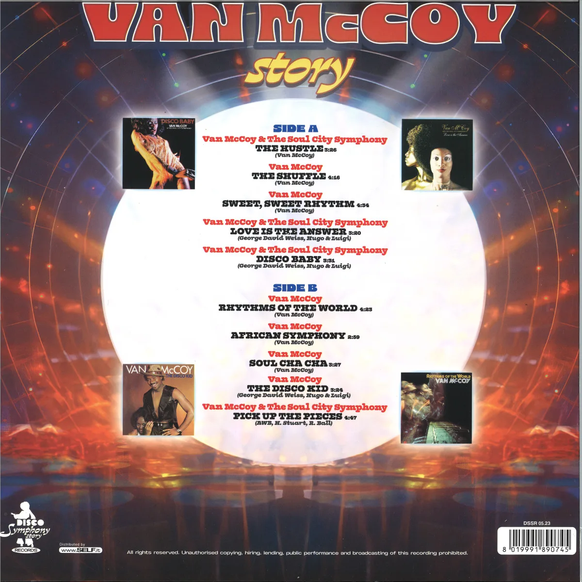 Back cover — Van Mccoy — The Story