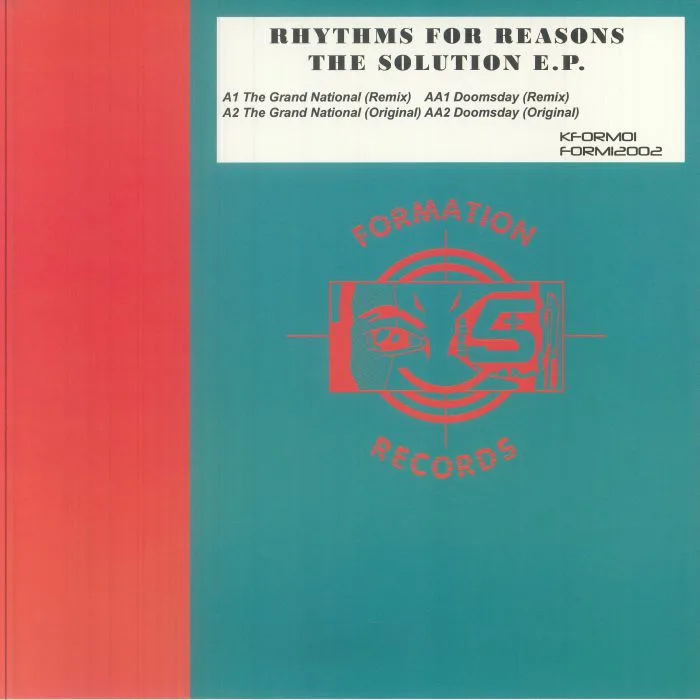 Лицевая сторона обложки — RHYTHMS FOR REASONS — The Solution EP