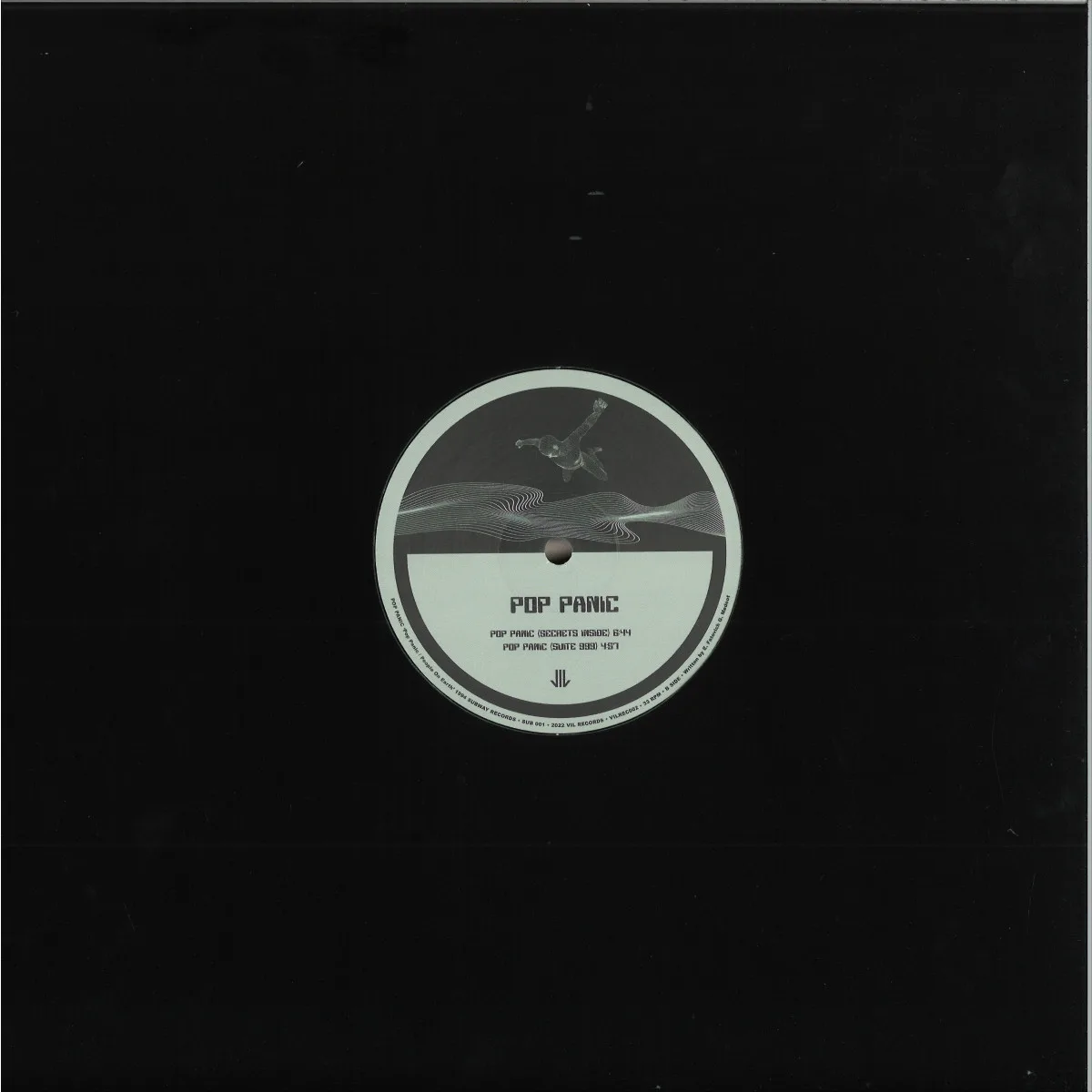 Back cover — Pop Panic — POP PANIC / PEOPLE ON EARTH