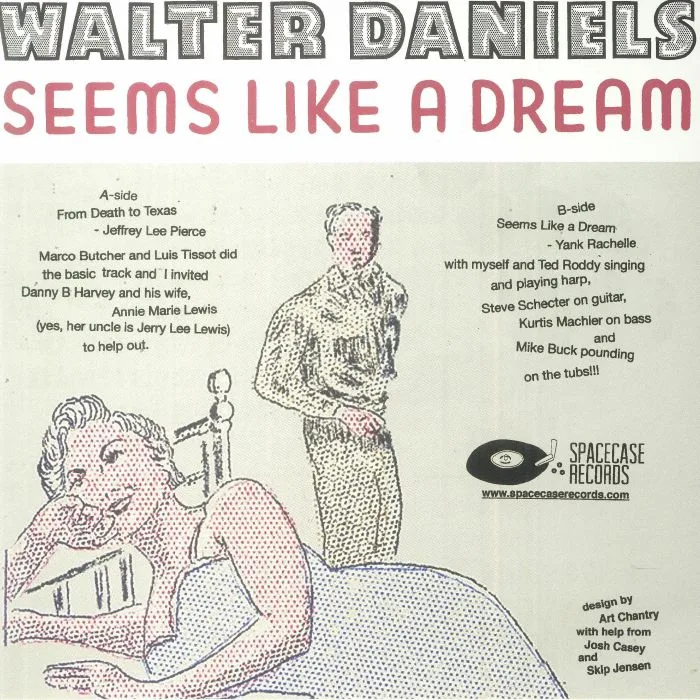 Обратная сторона обложки — Walter DANIELS — From Death To Texas
