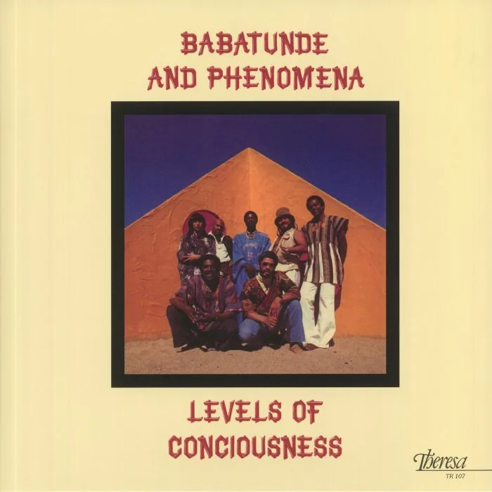Лицевая сторона обложки — BABATUNDE & PHENOMENA — Levels Of Conciousness