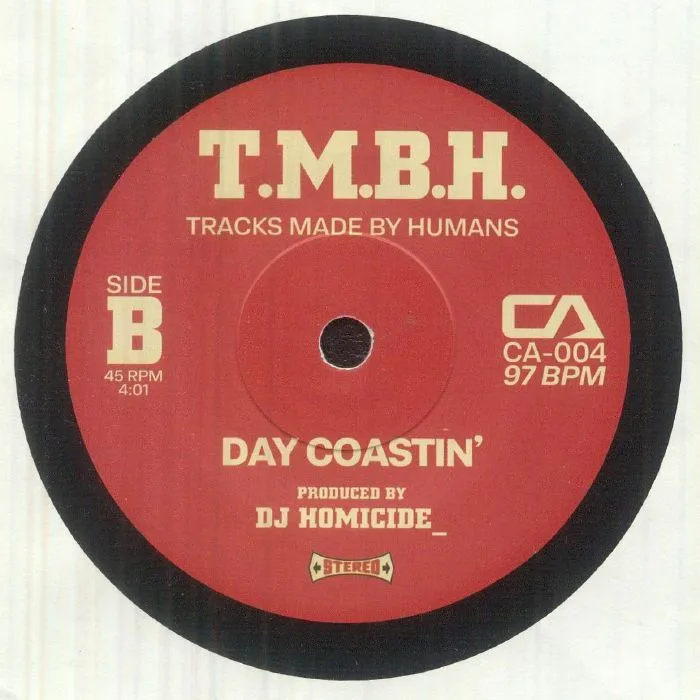 Обратная сторона обложки — DJ HOMICIDE_ — Tracks Made By Humans