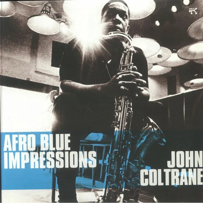Лицевая сторона обложки — John COLTRANE — Afro Blue Impressions (reissue)