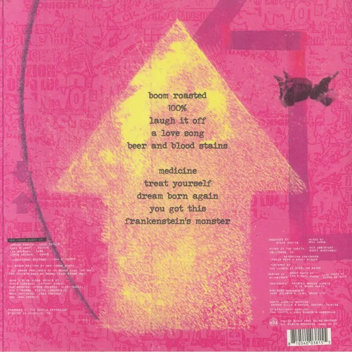 Back cover — NEW FOUND GLORY — Listen Up!