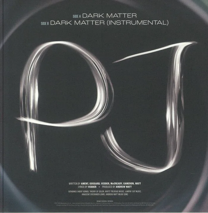 Обратная сторона обложки — PEARL JAM — Dark Matter