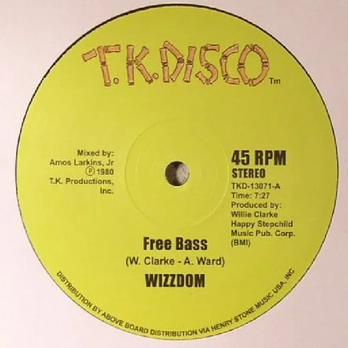 Front cover — WIZZDOM / JIMMY BO HORN / HERMAN KELLY — Free Bass
