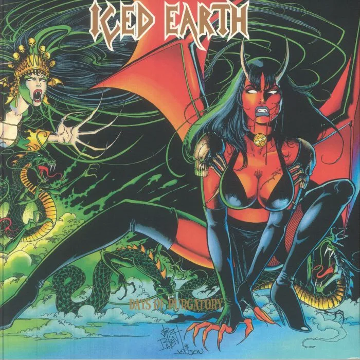 Front cover — ICED EARTH — Days Of Purgatory