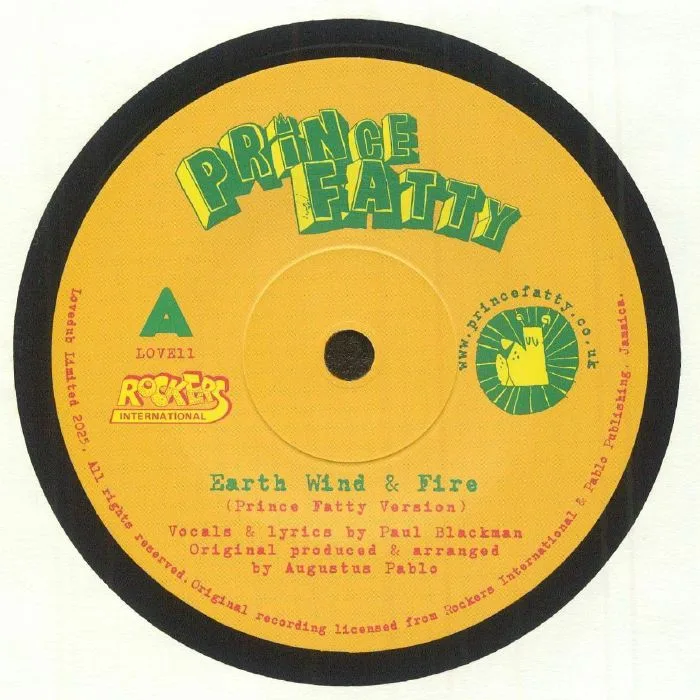 Paul BLACKMAN / PRINCE FATTY — Earth Wind & Fire