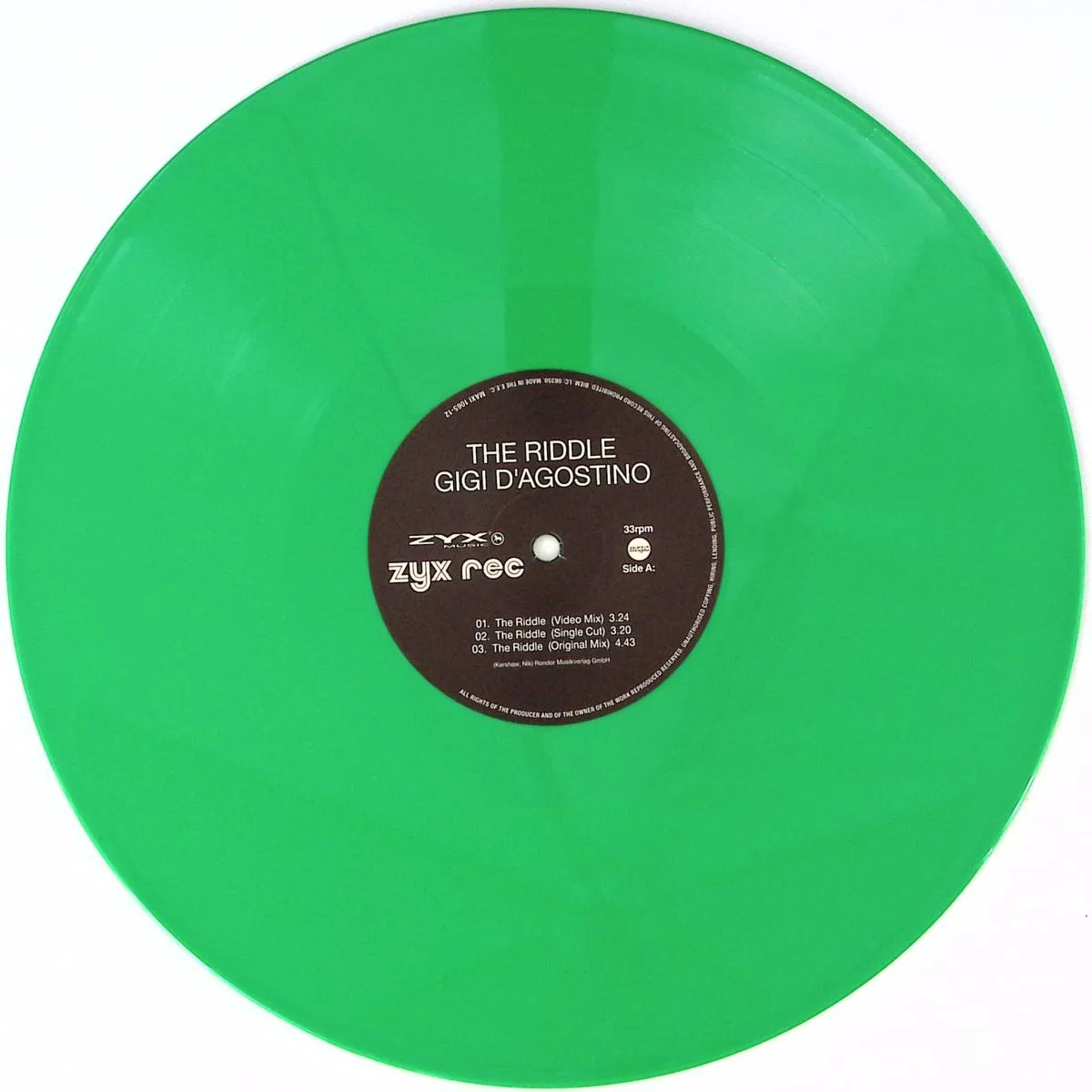 Gigi D'AGOSTINO — The Riddle EP