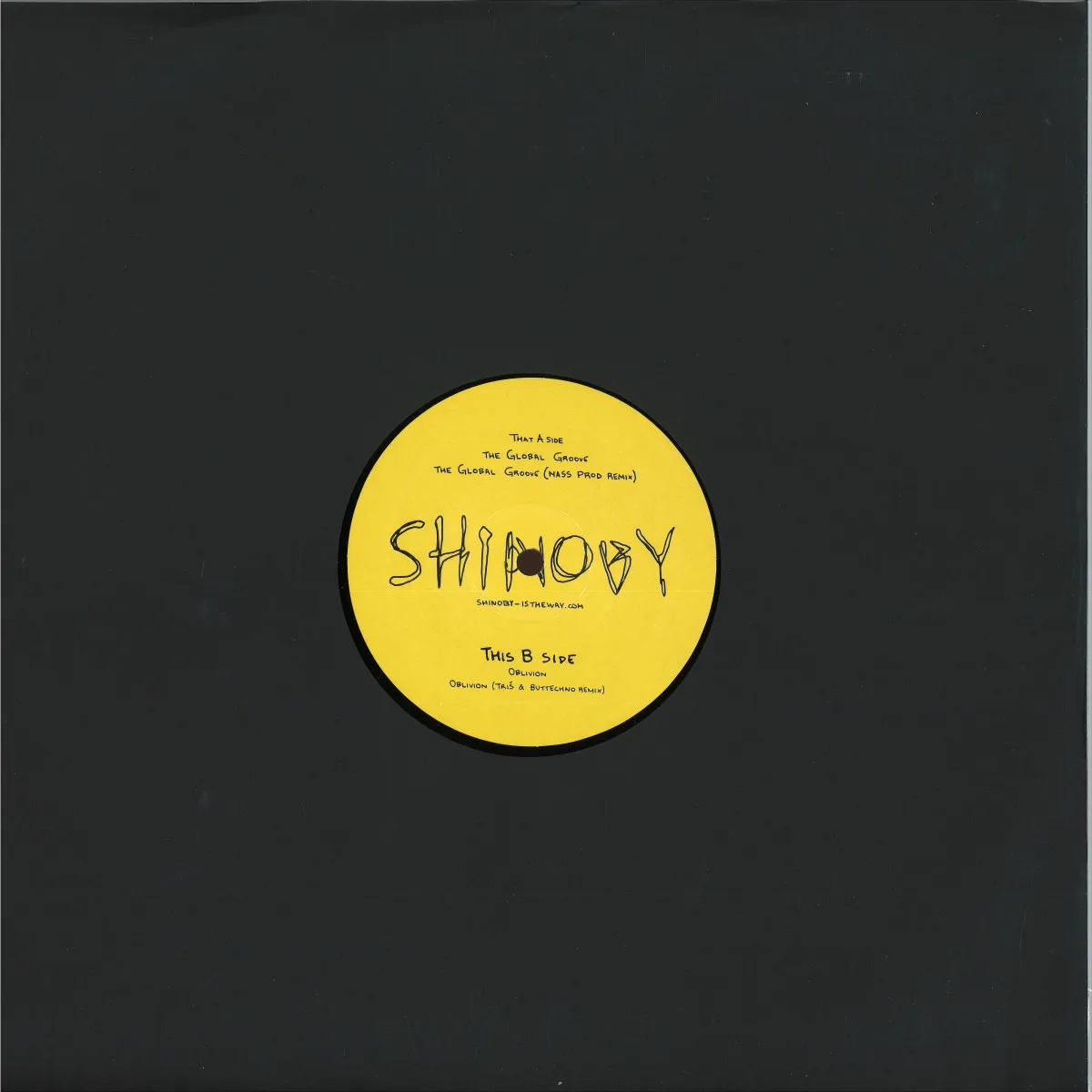 Back cover — Shinoby — The Global Groove EP