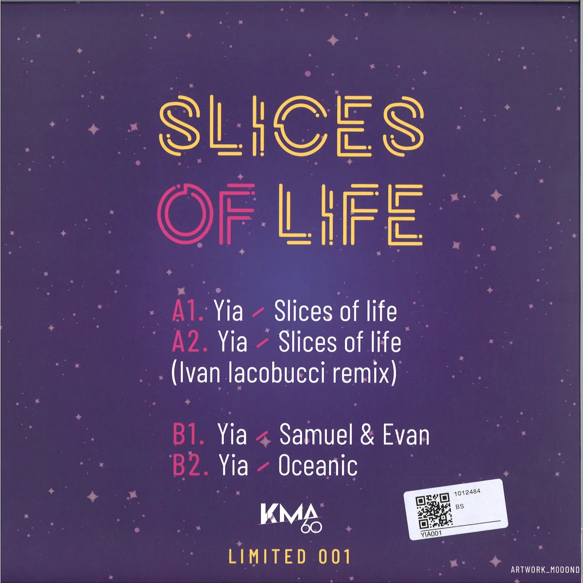 Back cover — Yia — Slices Of Life