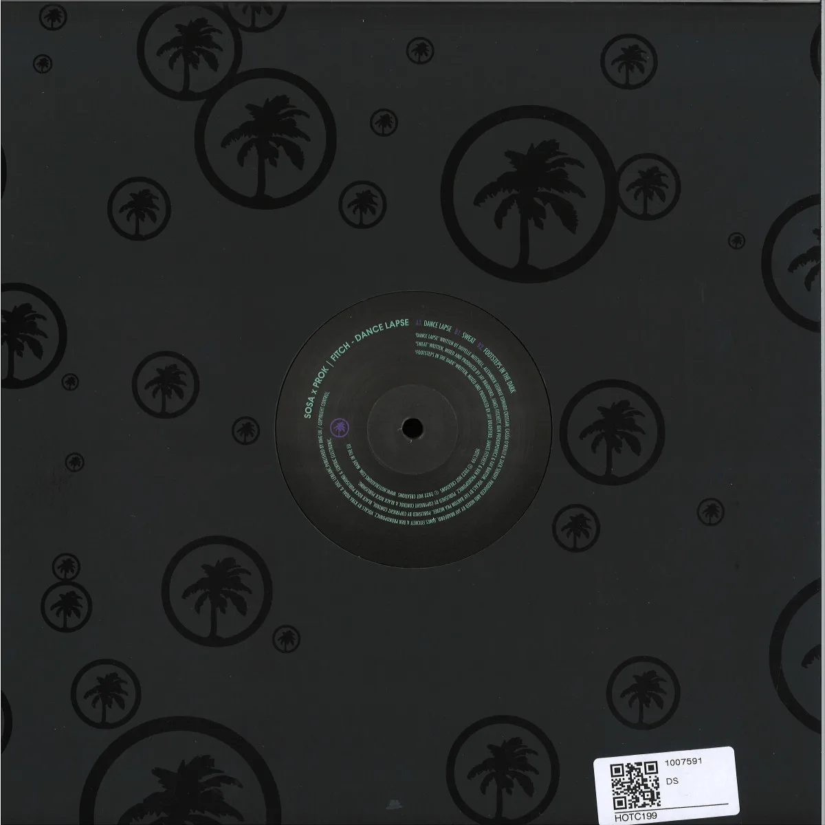 Back cover — Sosa x Prok & Fitch — Dance Lapse