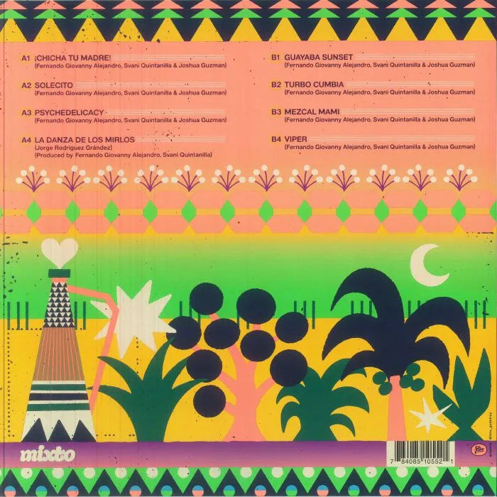 Back cover — GIO CHAMBA — Tropidelicos